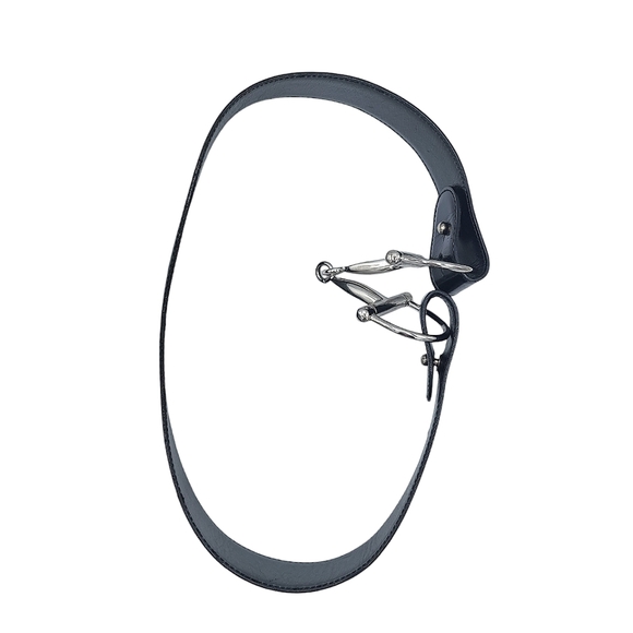 Gucci Tom Ford Oversized Horsebit Belt Black 80 - Picture 10 of 16